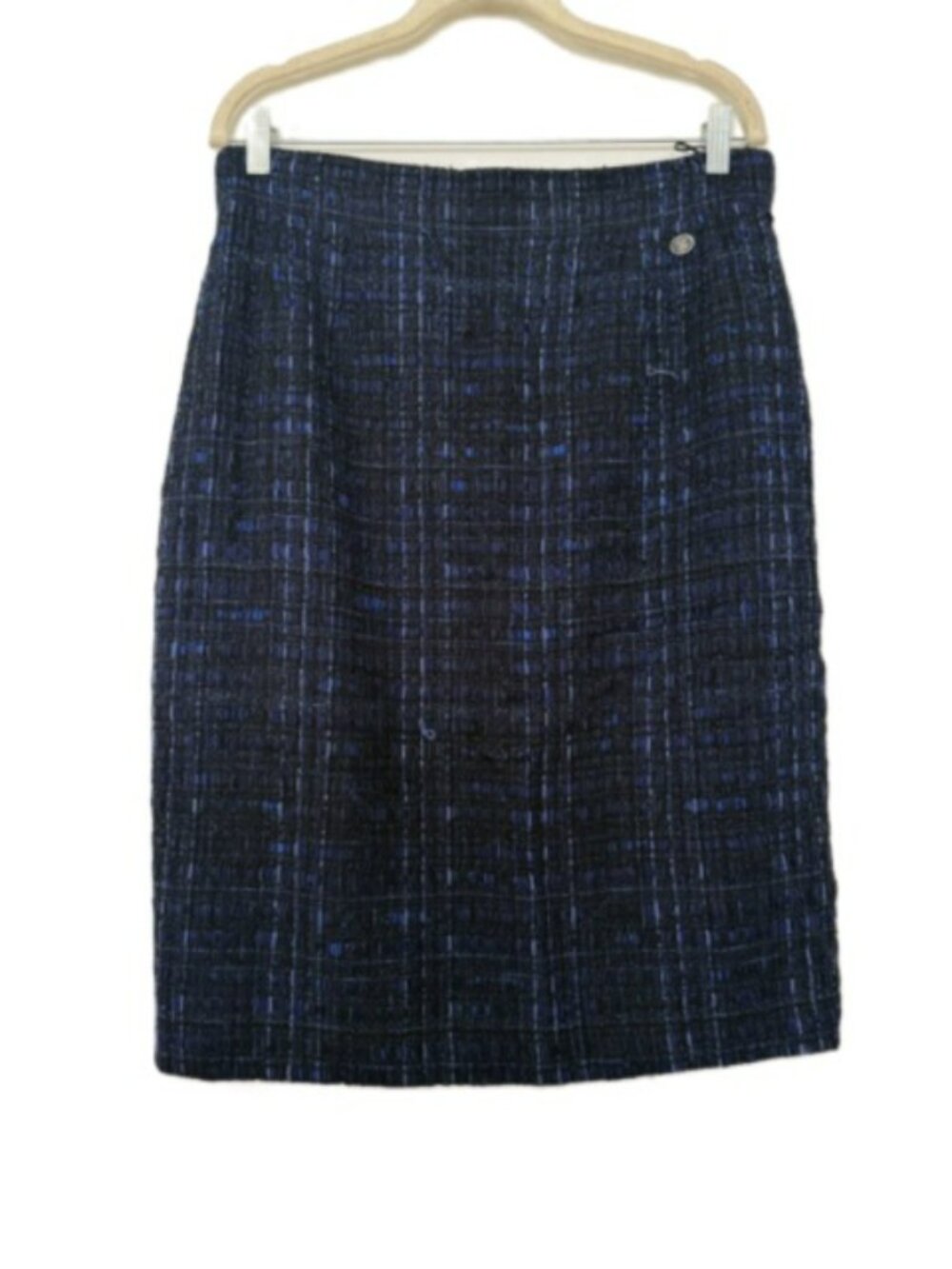 CHANEL Karl Lagerfeld Paris-Shanghai 2010 Métiers d'Art Tweed Skirt FR 46 P38753